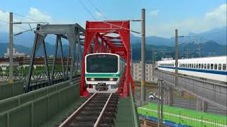 新VRM3★2003年複々線レイアウトからNo34-E231系常磐線