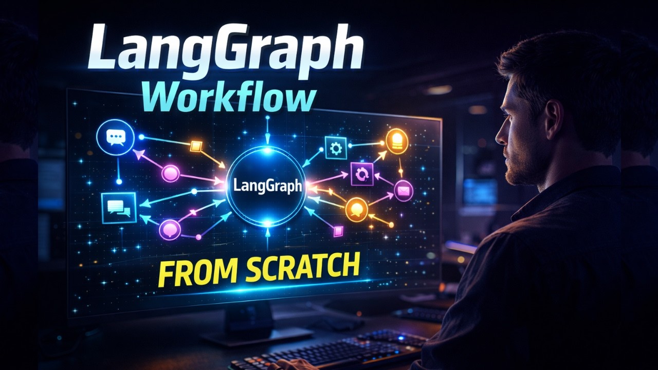 Build LangGraph Workflow From Scratch | Complete Step-by-Step AI Agent ...