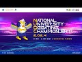 Acara pembukaan national university debating championship nudc tahun 2024