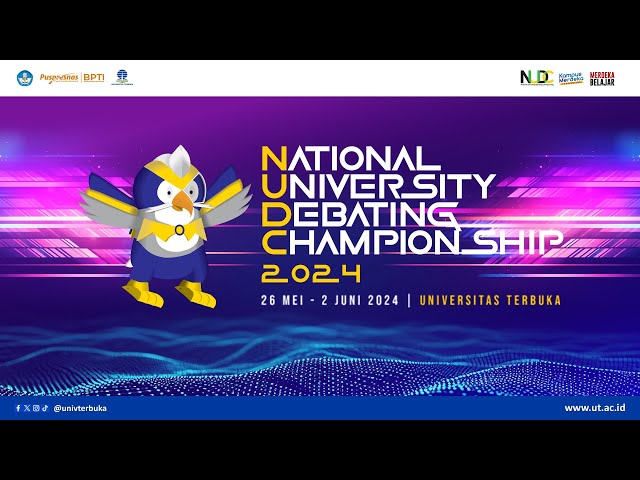 Acara Pembukaan National University Debating Championship (NUDC) Tahun 2024 class=