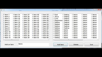 How to Create and use CheckListBox in C#