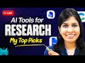 🔴LIVE: Let's talk about AI Tools for Researchers - Clear all your doubts with me!