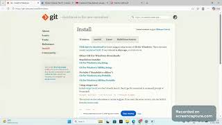 Installation of Docker Desktop and Git Windows