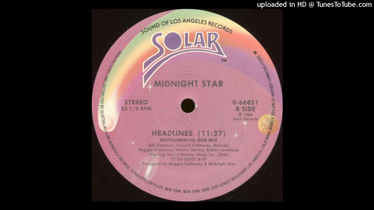 Midnight Star - Headlines (Instrumental Dub Mix) (1986)