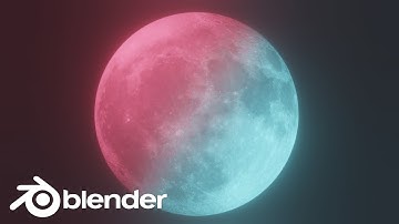 Stylised Moon In Blender 2.83 [Eevee tutorial]