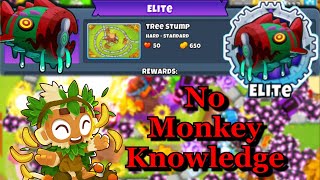 Bloonarius Elite - No Monkey Knowledge! (Tree Stump)