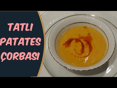 Video: Tatlı Patates çorbası