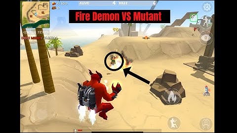Rocket Royale - Fire Demon VS Mutant! (THE ULTIMATE BATTLE!)