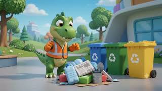 Recycle Rex Sorts It Out β»οΈπ¦ | Recycling Song for Kids | Sunny Pals TV