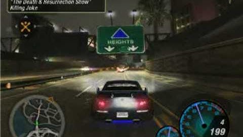 NFS UNDERGROUND 2  CRASH VIDEO