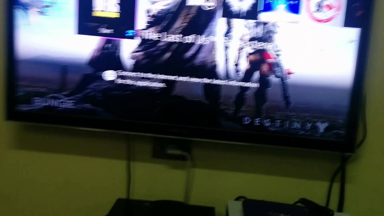 Running PS4 through Xbox One. YouTube