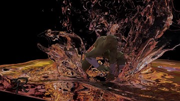 Lightwave & Blender water simulation