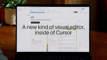 A new visual editor: design directly in your codebase