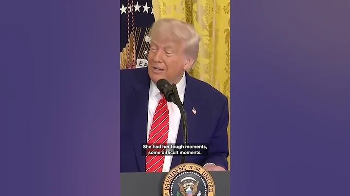 President Trump talks about Mother's day and thanks Melania