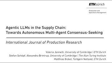 Agentic LLMs in the Supply Chain: Towards Autonomous Multi-Agent Consensus-Seeking