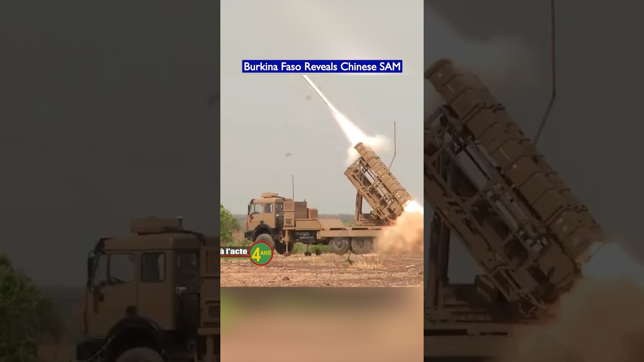Burkina Faso Reveals Chinese Tianlong-30 Sky Dragon 30 Air Defense System