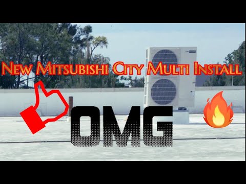 Mitsubishi city multi install