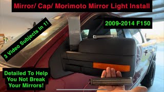 Mirror Cap Morimoto Sequential Turn Signal Install 2009-2014 F150