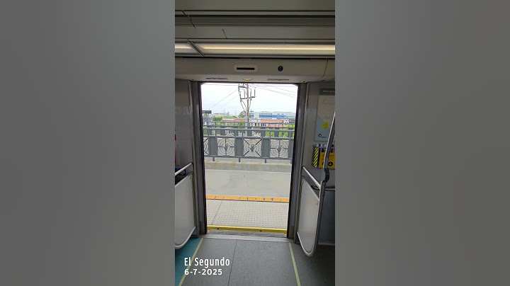 LA Metro Rail - KinkiSharyo P3010 Door Closing Chime #lametro