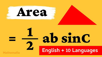 Area of triangle  = 1/2 ab sin C = 1/2 bc sin A = 1/2 ac sinB #derivation  #trigonometry