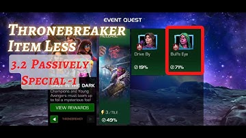 MCOC| EQ 3.2 | Passively Special - 1 | Bull