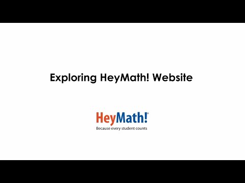 Navigating HeyMath! Website with Emphasis on Teacher issuing and Student Submitting Assingnments