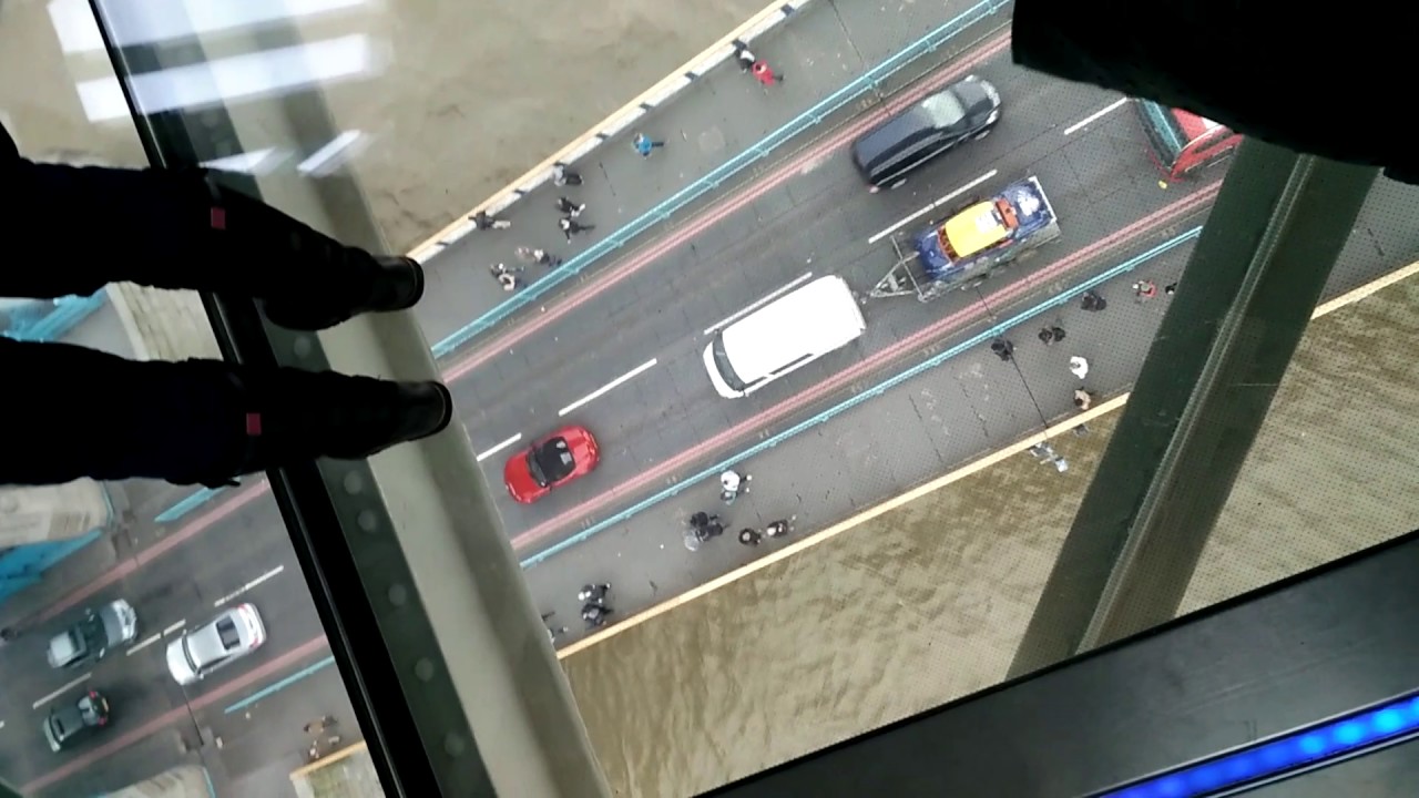 Glass Floor Walkway at Tower Bridge London