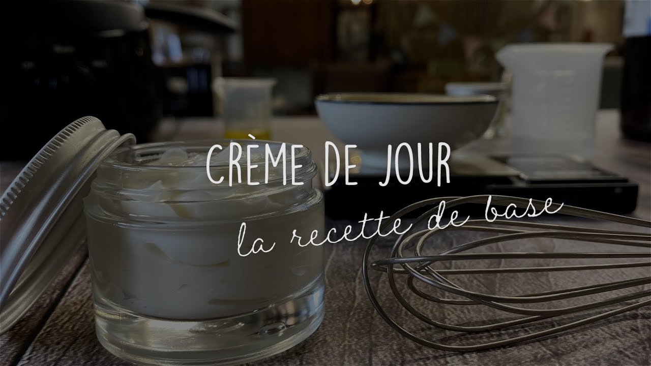 DIY - Comment faire sa crème de jour soi-même? Voici une recette de base ultra facile!