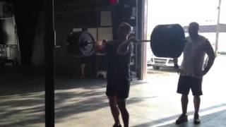 Don 315# Split Jerk