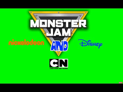 Monster Jam Nickelodeon Disney And Cartoon Network 2021 intro