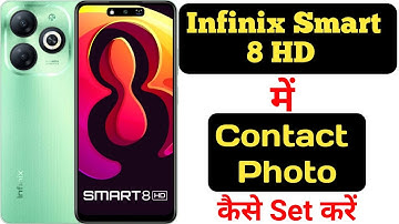 How to set photo on any contact in Infinix Smart 8 HD || Infinix Smart 8 HD contact photo ||