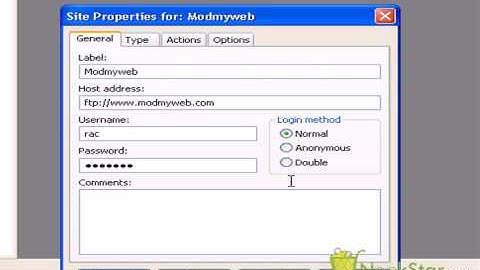How to upload your website files using CuteFTP.