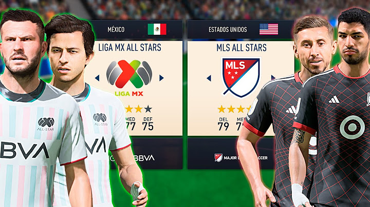 LIGA MX ALL STARS vs MLS ALL STARS en FC 24