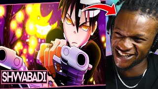 Death the Kid Rap || 'LOOK LIKE DEATH' || Shwabadi ft. JHBBOSS [Soul Eater] REACTION