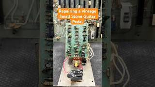 Lets Repair A Vintage Small Stone Pedal | #guitarpedals #phaser #guitarist #instrumentrepair #amp