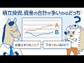 積立投資を比較してみた