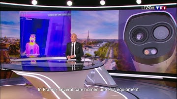 TF1 report on Dahua Thermal Body Temperature Monitoring Solution