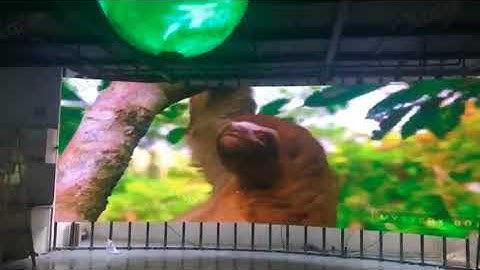 Curved screen effect display