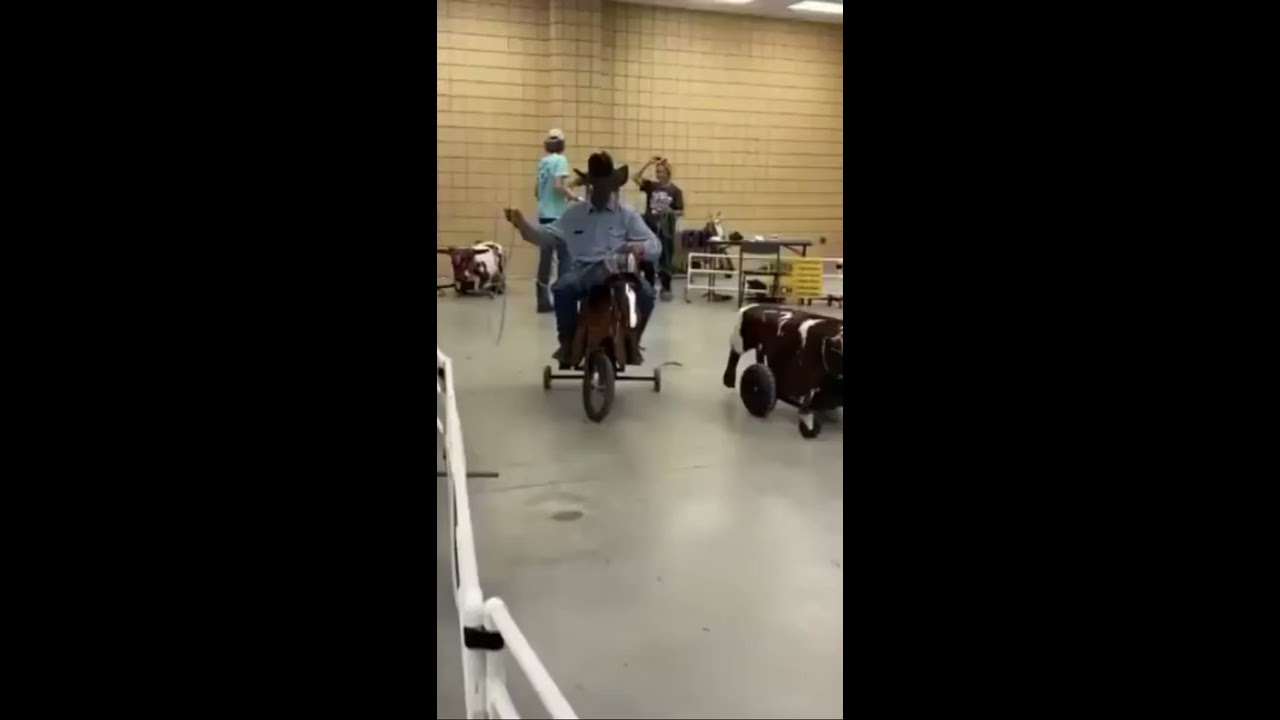 Team Roping Dummy Practice On Another Level 