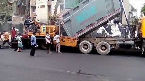 Asphalt Apollo sensor Paver machine