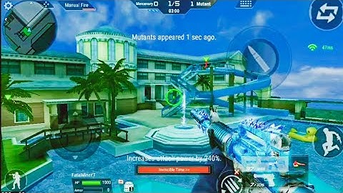 Crossfire Legends | M4a1-S Blue Ice Resort Map HMX hmx Online Fps fps Android Gameplay