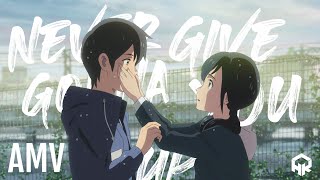 AMV Never Gonna Give You Up Remix | Ghost Astley Tokyo | Anime Video Mix 4K