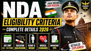 NDA Eligibility Criteria || NDA 2 2026 #takeoffnda 