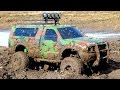 RC ADVENTURES - Street Truck STUCK in MUD - Tamiya Ford F-350 Highlift 4x4