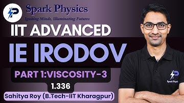 Irodov 1.336 Solution II Viscosity II Mechanics II Part One II Sahitya Roy( B Tech IIT Kharagpur)