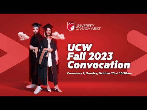 Видео: UCW Fall Convocation 2023 - Day 1 (Ceremony #1)
