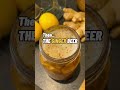 DIY Fermented Ginger Beer using a Ginger Bug 🫚🥃 #gingerbeer  #fermentation #homemadesoda