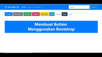 Tutorial Bootstrap #7. Membuat Button Menggunakan Bootstrap 4