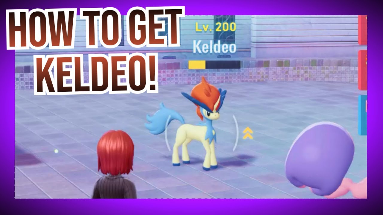 How to get Keldeo! - Pokemon Legends: Z-A