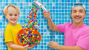 Chris và những cuộc phiêu lưu vui nhộn với vòi hoa sen kẹo ma thuật